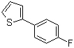 结构式 CAS# 58861-48-6, 2-(4-氟苯基)噻吩