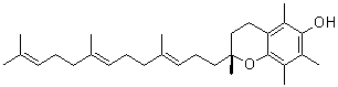 (R)-alpha-Tocotrienol molecular structure (CAS 58864-81-6)