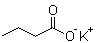 丁酸钾分子结构 (CAS 589-39-9)