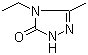 4-Ethyl-5-methyl-2H-1,2,4-triazol-3(4H)-one molecular structure (CAS 58910-25-1)
