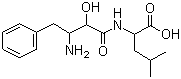 结构式 CAS# 58970-76-6, 乌苯美司; N-[(2S,3R)-3-氨基-2-羟基-4-苯丁酰]-L-亮氨酸