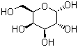 D-吡喃葡萄糖分子结构 (CAS 59-23-4)