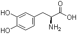 Levodopa molecular structure (CAS 59-92-7)