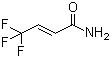结构式 CAS# 590-76-1, 4,4,4-三氟巴豆酰胺