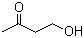 4-羟基-2-丁酮分子结构 (CAS 590-90-9)