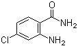 2-氨基-4-氯苯甲酰胺分子结构 (CAS 5900-59-4)