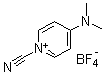1-Cyano-4-(dimethylamino)pyridinium tetrafluoroborate molecular structure (CAS 59016-56-7)