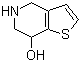 7-羟基-4,5,6,7-四氢噻吩并[3,2-c]吡啶分子结构 (CAS 59038-45-8)