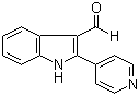 structure of CAS# 590390-88-8, 2-Pyridin-4-yl-1H-indole-3-carbaldehyde