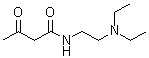 N-[2-(Diethylamino)ethyl]-3-oxobutanamide molecular structure (CAS 590424-03-6)