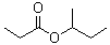丙酸仲丁基酯分子结构 (CAS 591-34-4)