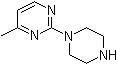 structure of CAS# 59215-36-0, 1-(4-Methyl-2-pyrimidinyl)piperazine