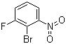 结构式 CAS# 59255-94-6, 2-溴-3-氟硝基苯