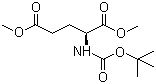 (R)-N-Boc-glutamic acid-1,5-dimethyl ester molecular structure (CAS 59279-60-6)