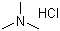 structure of CAS# 593-81-7, Trimethylamine hydrochloride;Trimethylammonium chloride