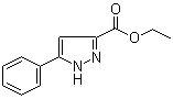 structure of CAS# 5932-30-9, Ethyl 5-phenyl-1H-pyrazole-3-carboxylate;3-Ethoxycarbonyl-5-phenylpyrazole; 5-Phenyl-1H-pyrazole-3-carboxylic acid ethyl ester