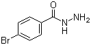 4-溴苯甲酰肼分子结构 (CAS 5933-32-4)
