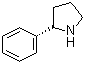 (S)-2-苯基吡咯烷分子结构 (CAS 59347-91-0)