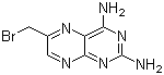 6-Bromomethyl-2,4-diaminopteridine molecular structure (CAS 59368-16-0)