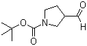 1-Boc-3-pyrrolidinecarbaldehyde molecular structure (CAS 59379-02-1)