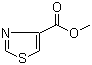 结构式 CAS# 59418-09-6, 4-噻唑羧酸甲酯