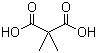 Dimethylmalonic acid molecular structure (CAS 595-46-0)