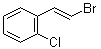 1-(2-溴乙烯基)-2-氯苯分子结构 (CAS 59503-00-3)