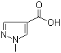 1-Methyl-1H-pyrazole-4-carboxylic acid molecular structure (CAS 5952-92-1)