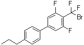 4-(Bromodifluoromethyl)-3,5-difluoro-4'-propyl-1,1'-biphenyl molecular structure (CAS 595607-78-6)