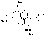 Tetrasodium 1,3,6,8-pyrenetetrasulfonate molecular structure (CAS 59572-10-0)
