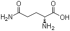结构式 CAS# 5959-95-5, D-谷氨酰胺
