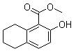 5,6,7,8-四氢-2-羟基-1-萘羧酸甲酯分子结构 (CAS 59604-96-5)