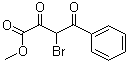 Methyl 3-bromo-2,4-dioxo-4-phenylbutanoate molecular structure (CAS 59609-59-5)