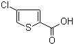 结构式 CAS# 59614-95-8, 4-氯噻吩-2-甲酸