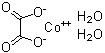 Cobalt oxalate dihydrate molecular structure (CAS 5965-38-8)