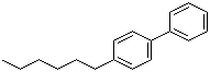4-Hexylbiphenyl molecular structure (CAS 59662-31-6)