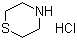 structure of CAS# 5967-90-8, Thiomorpholine hydrochloride