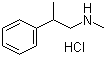 Phenylpropylmethylamine hydrochloride molecular structure (CAS 5969-39-1)