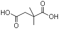 2,2-Dimethylsuccinic acid  molecular structure (CAS 597-43-3)