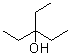 3-乙基-3-戊醇分子结构 (CAS 597-49-9)