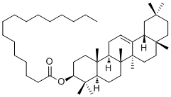 beta-Amyrin palmitate molecular structure (CAS 5973-06-8)