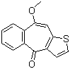 Benzo[b]thiophen-10-methoxycycloheptanone molecular structure (CAS 59743-84-9)