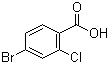 结构式 CAS# 59748-90-2, 4-溴-2-氯苯甲酸