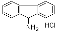 structure of CAS# 5978-75-6, 9-Aminofluorene hydrochloride;9-Fluorenylamine hydrochloride