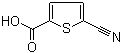 5-Cyanothiophene-2-carboxylic acid molecular structure (CAS 59786-39-9)