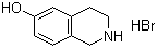 6-Hydroxy-1,2,3,4-tetrahydroisoquinoline hydrobromide molecular structure (CAS 59839-23-5)