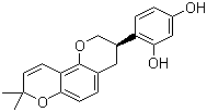 光甘草定分子结构 (CAS 59870-68-7)