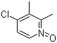 4-Chloro-2,3-dimethylpyridine 1-oxide molecular structure (CAS 59886-90-7)