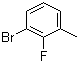 3-溴-2-氟甲苯分子结构 (CAS 59907-12-9)