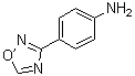 structure of CAS# 59908-70-2, 4-(1,2,4-Oxadiazol-3-yl)aniline;4-(1,2,4-Oxadiazol-3-yl)benzenamine